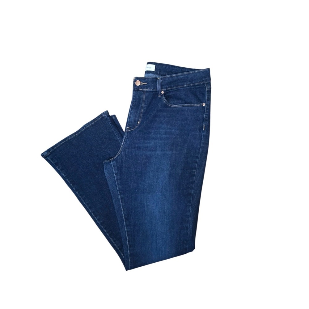Levi's Signature Mid Rise Bootcut Jeans Dark Wash Women's 14